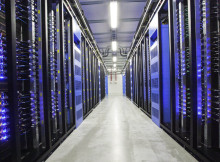 This picture taken on June 12, 2013 shows the inside view of the server hall of Facebook in the city of Lulea, some 900 km north of Stockholm, Sweden. Social network Facebook Wednesday opened its first data centre outside the United States, in Luleaa, a coastal Swedish town near the Arctic Circle. AFP PHOTO / Susanne Lindholm /SCANPIX SWEDEN /SWEDEN OUT
