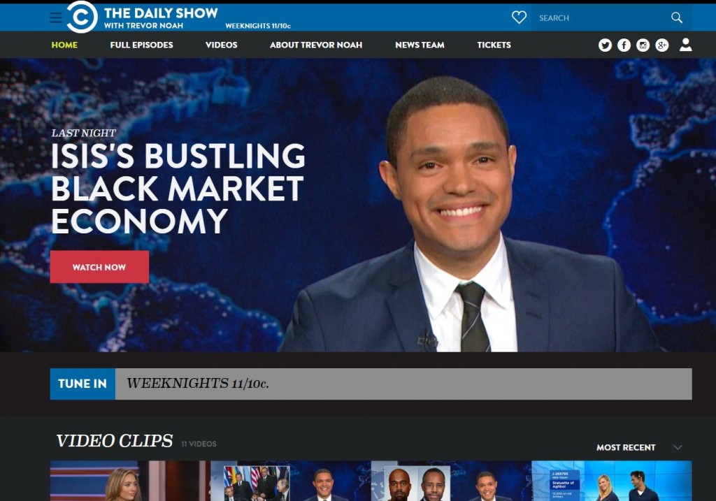 How to Watch The Daily Show with Trevor Noah Online Exstreamist