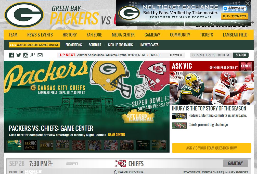 Green Bay Packers - Don't get the game on TV tonight? Watch #HOUvsGB live  on NFL Game Pass. Free trial: