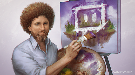 twitch bob ross