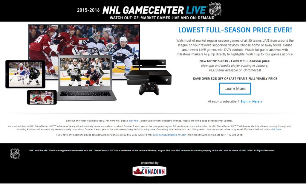 How to Watch NHL Games Streaming Online for Free Exstreamist