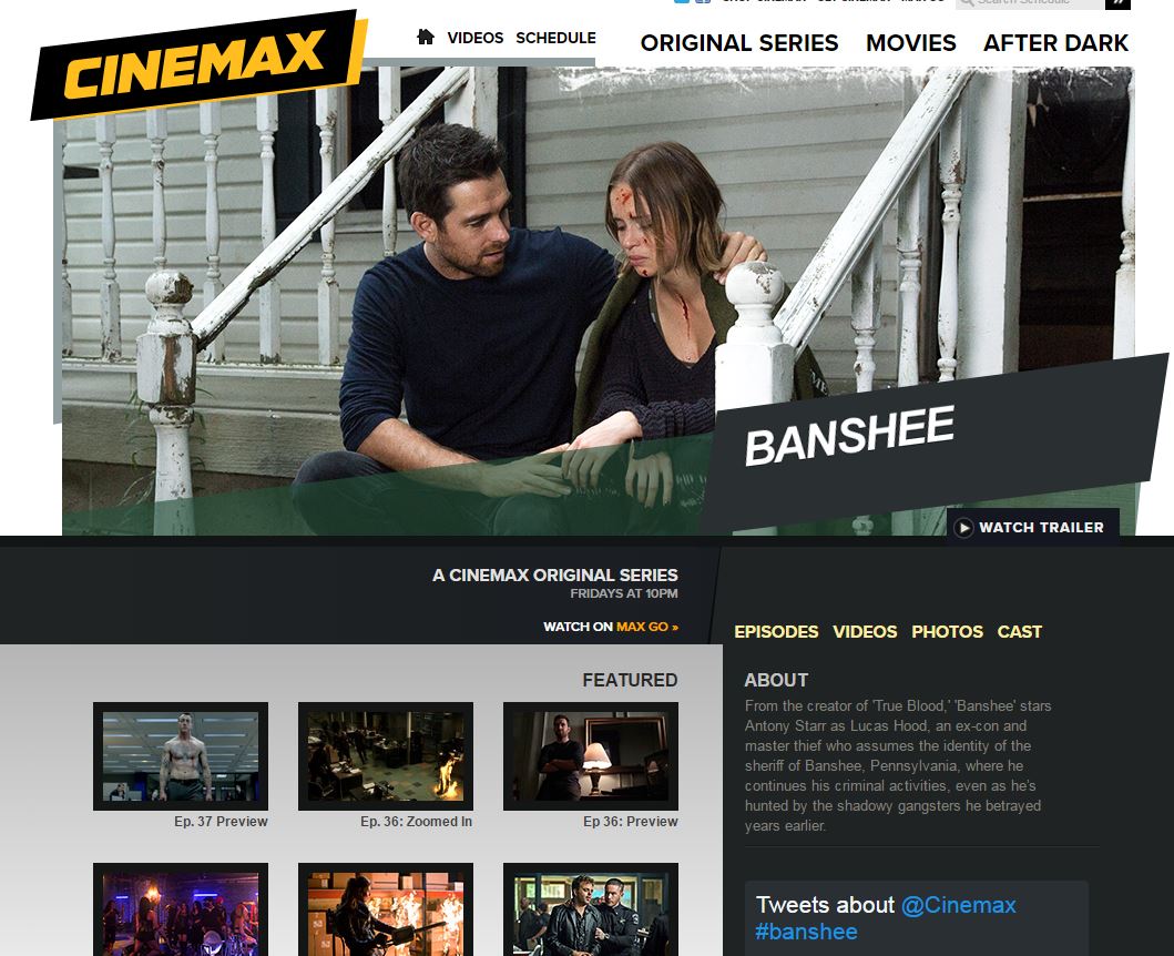 Watch Banshee Online or Streaming Live - Exstreamist