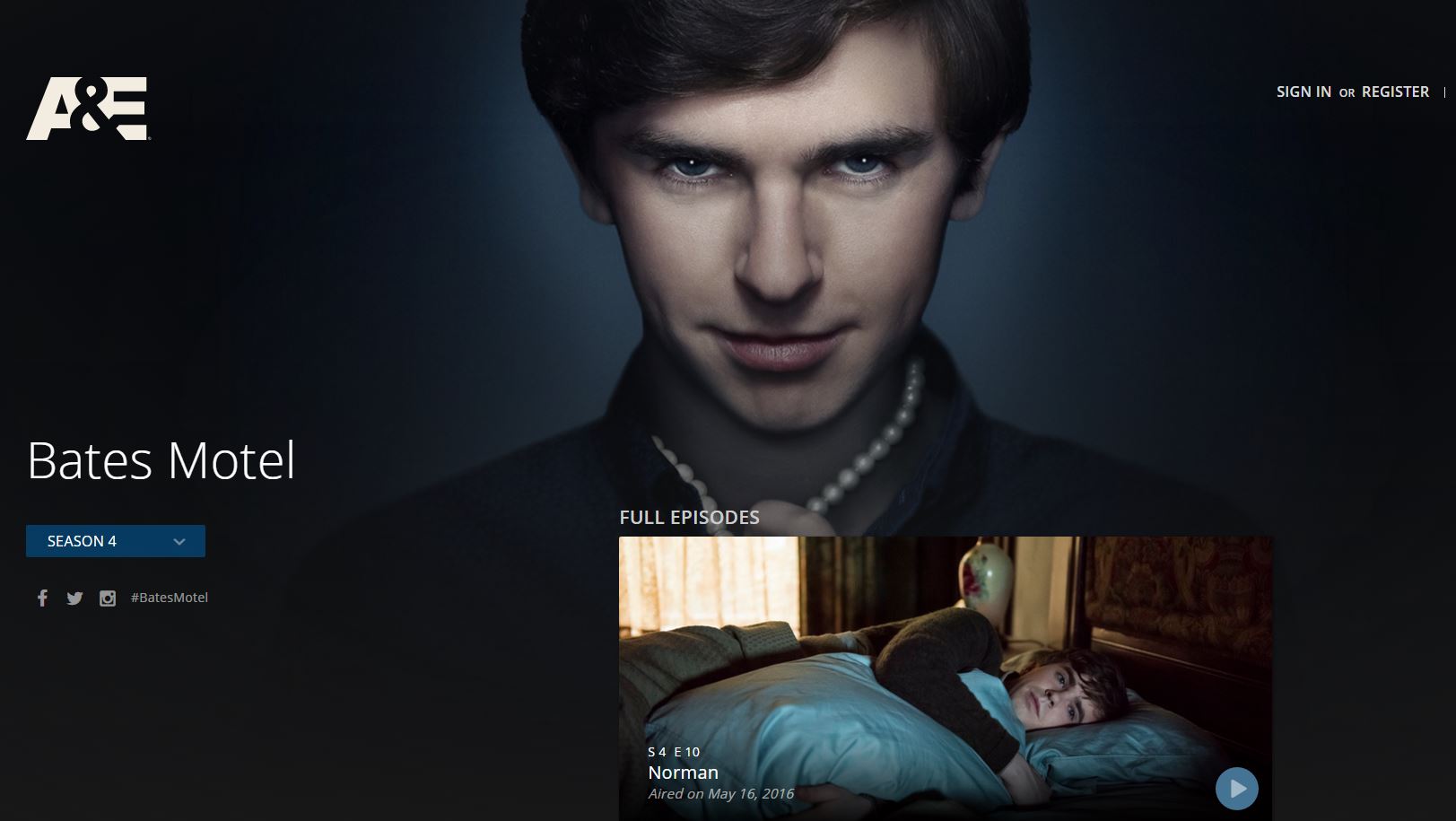 Streaming Bates Motel Online or Streaming for Free - Exstreamist