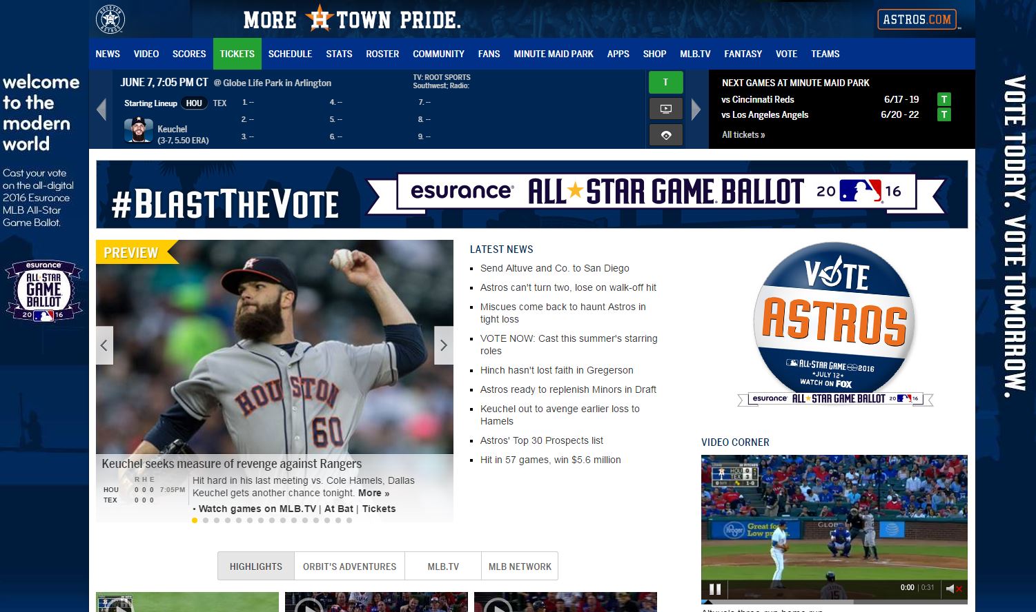 Watch the Houston Astros Live Streaming Online