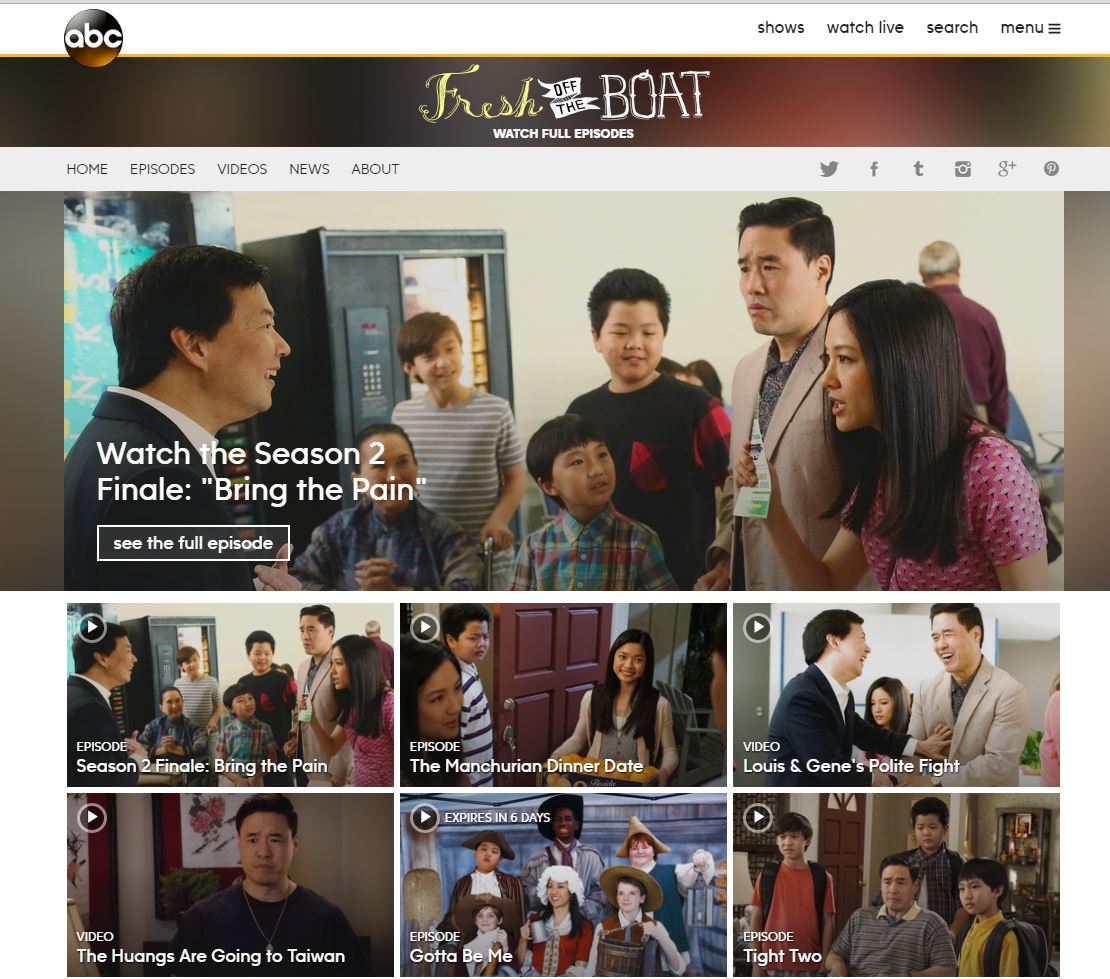 Fresh off the boat watch online dailymotion hot sale