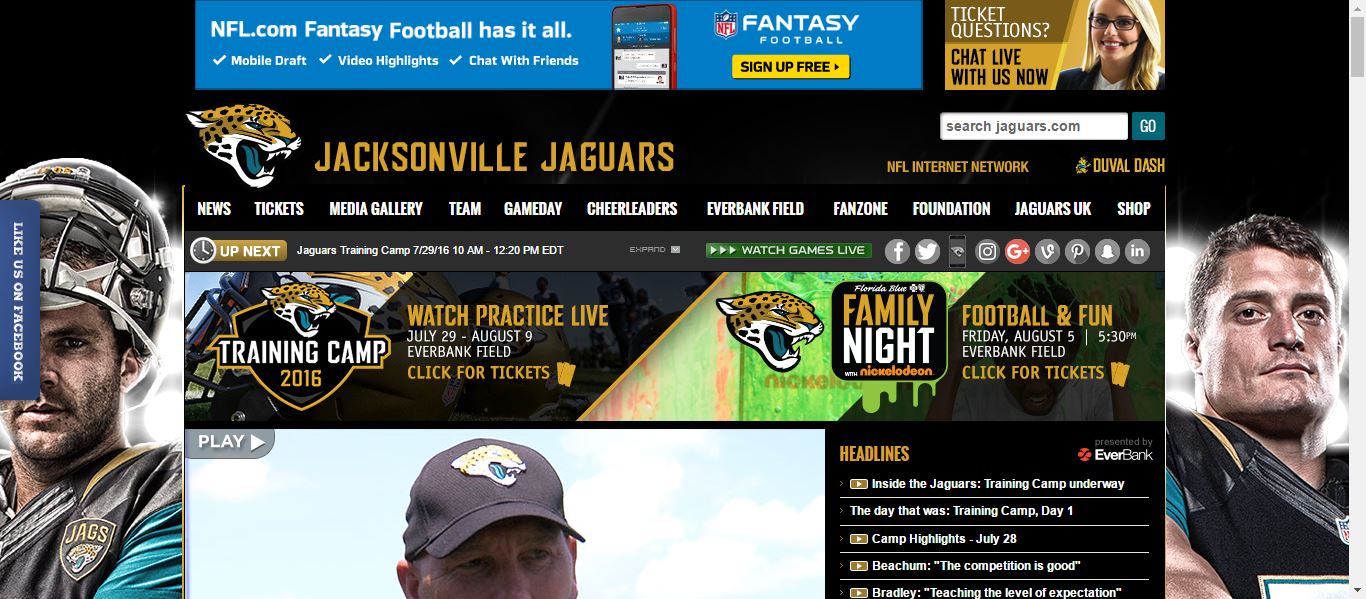 streaming-jacksonville-jaguars