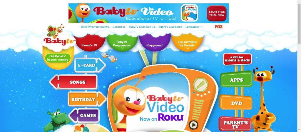 Baby tv 2025 live stream free