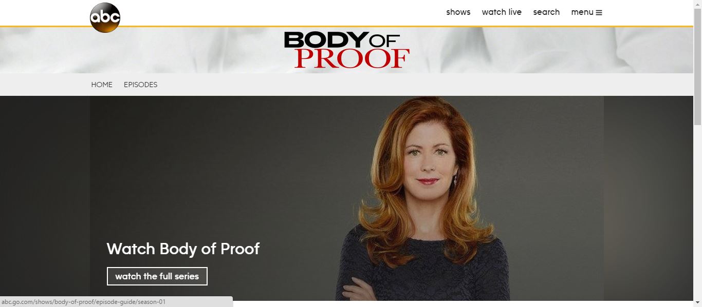 watch body of proof online