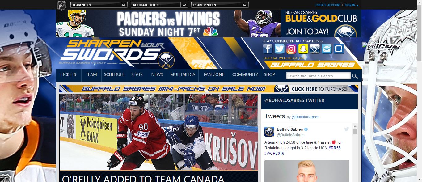 buffalo sabres online