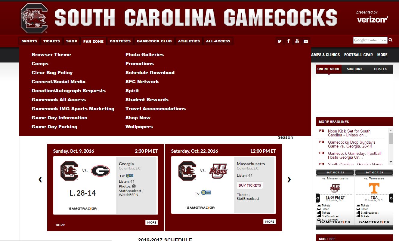 watch-south-carolina-football-college