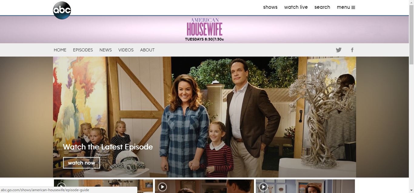 Watch american housewife online online free