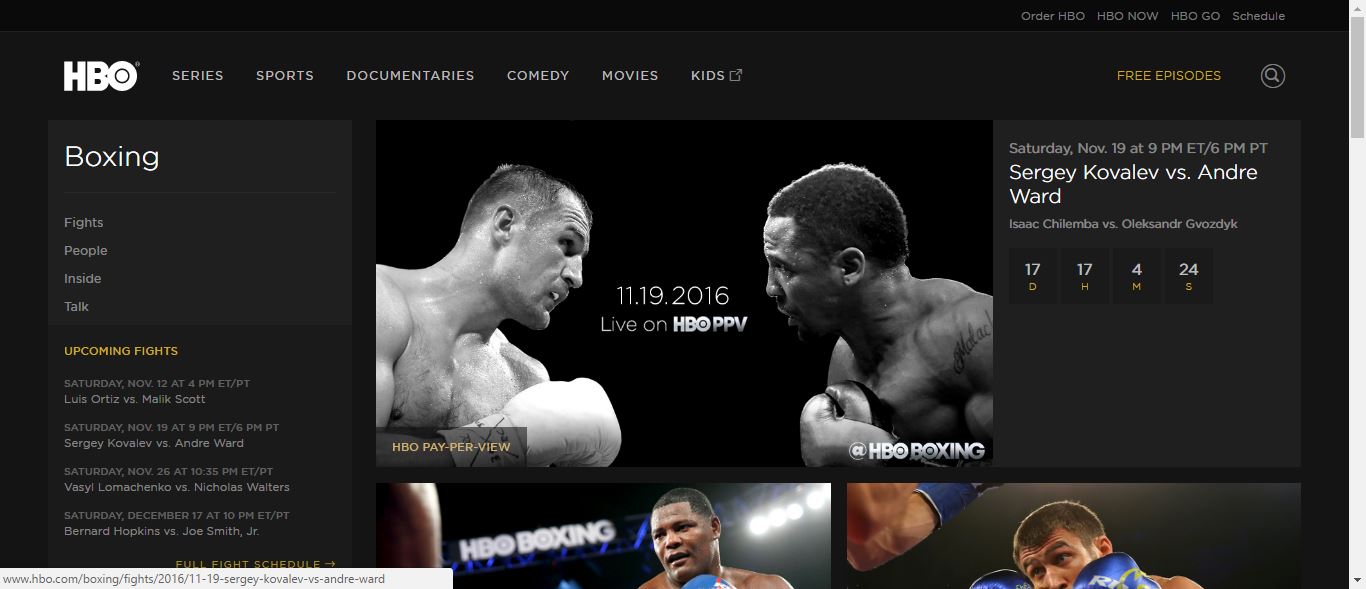 boxingstreams100.com at WI. Boxing Streams - dedicated to the highest  quality of free Boxing.