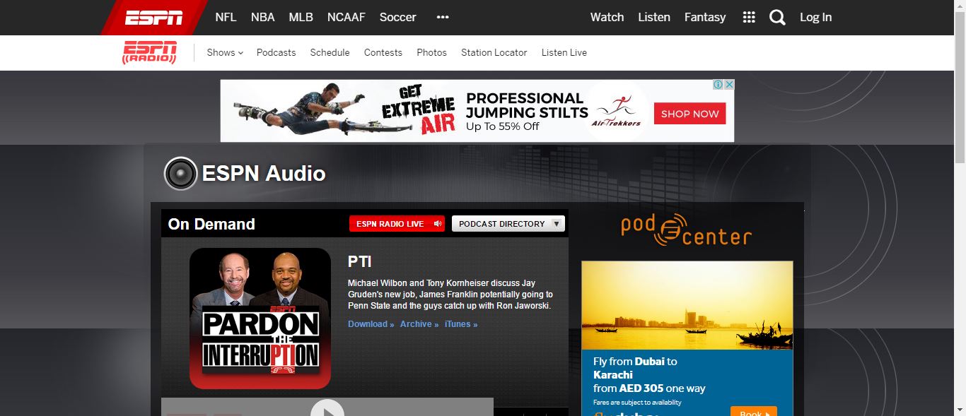 Watch Pardon the Interruption Online & Streaming for Free - Exstreamist