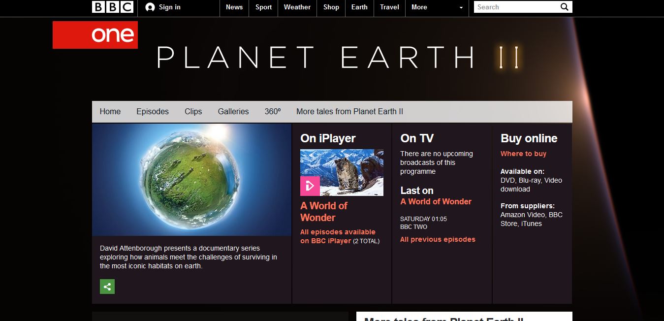 How To Watch Planet Earth Ii Online