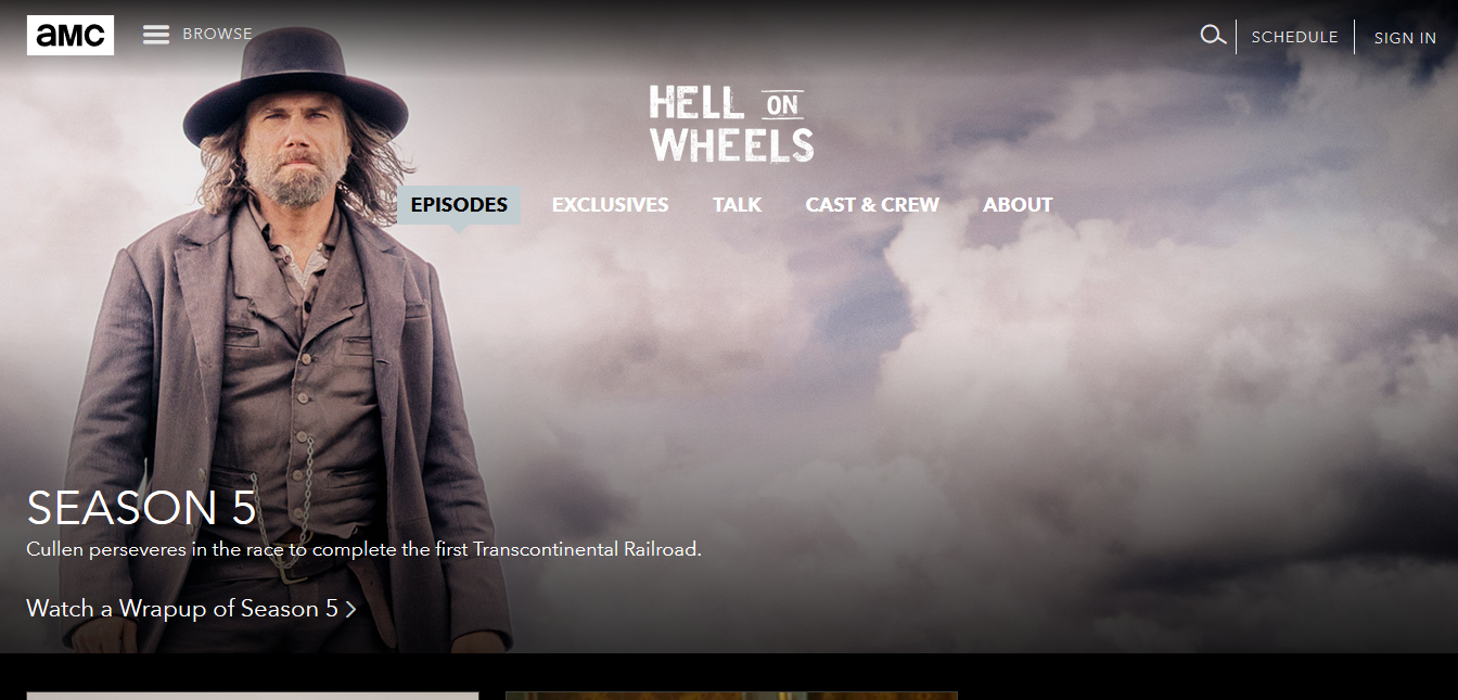 Hell on wheels discount streaming