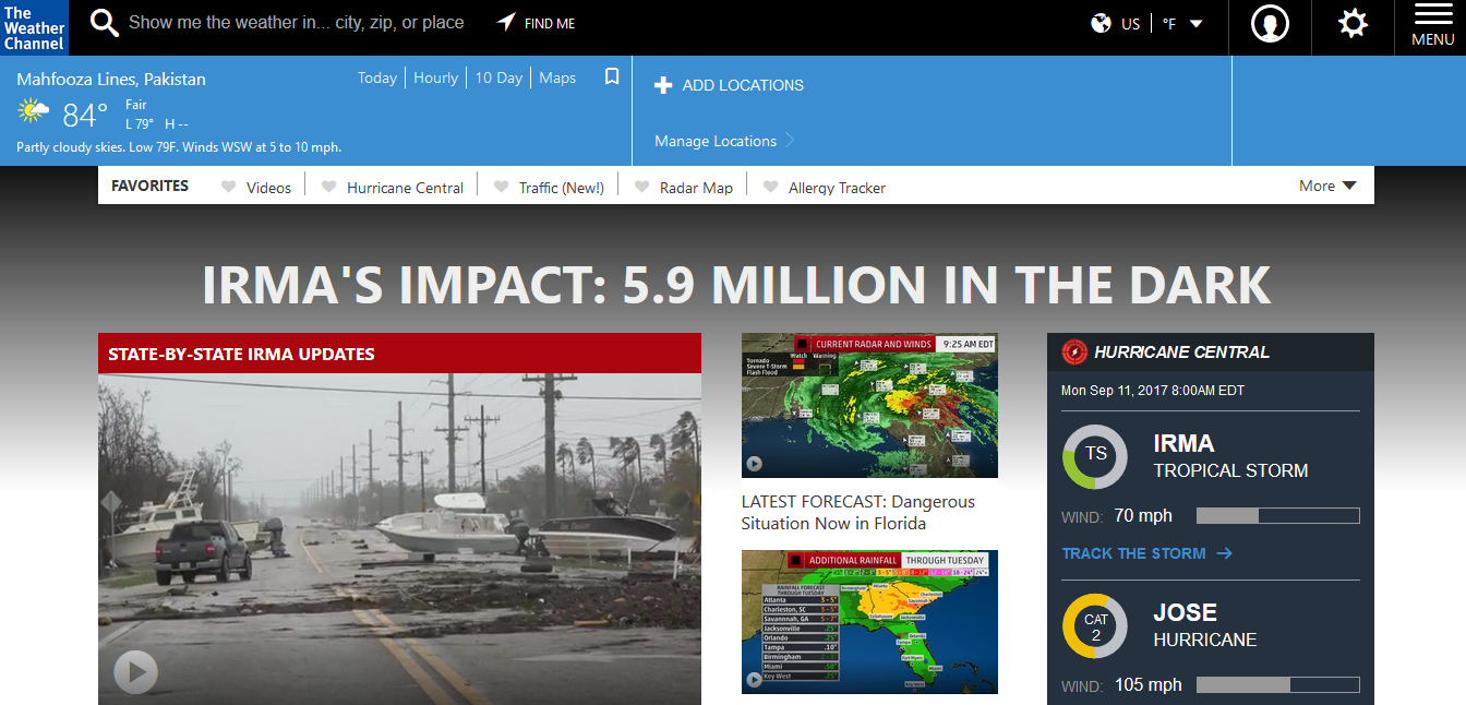 download the weather channel online live