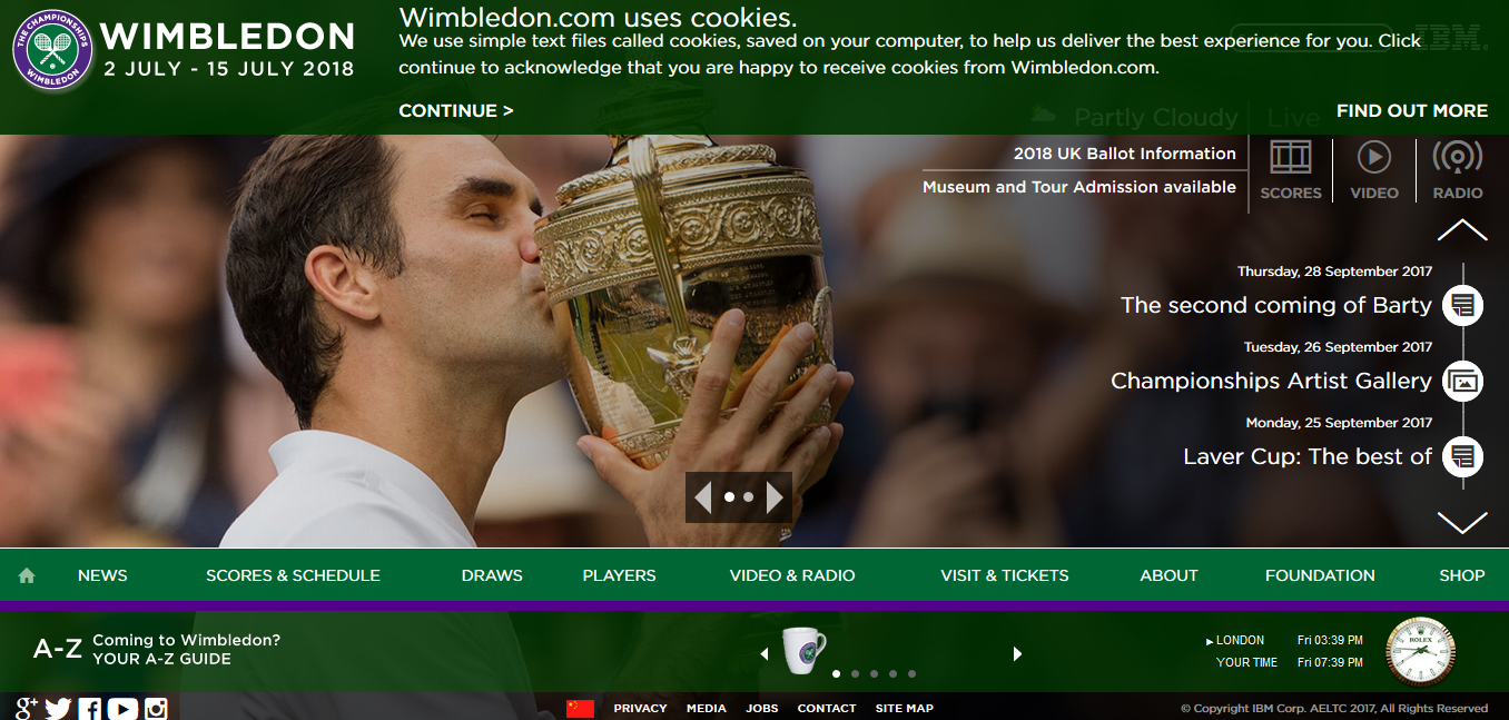 Streaming Wimbledon Online for Free Exstreamist