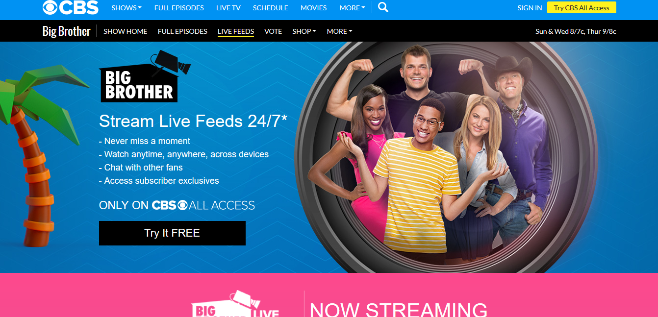 How to Watch Big Brother Live Feeds Online Exstreamist