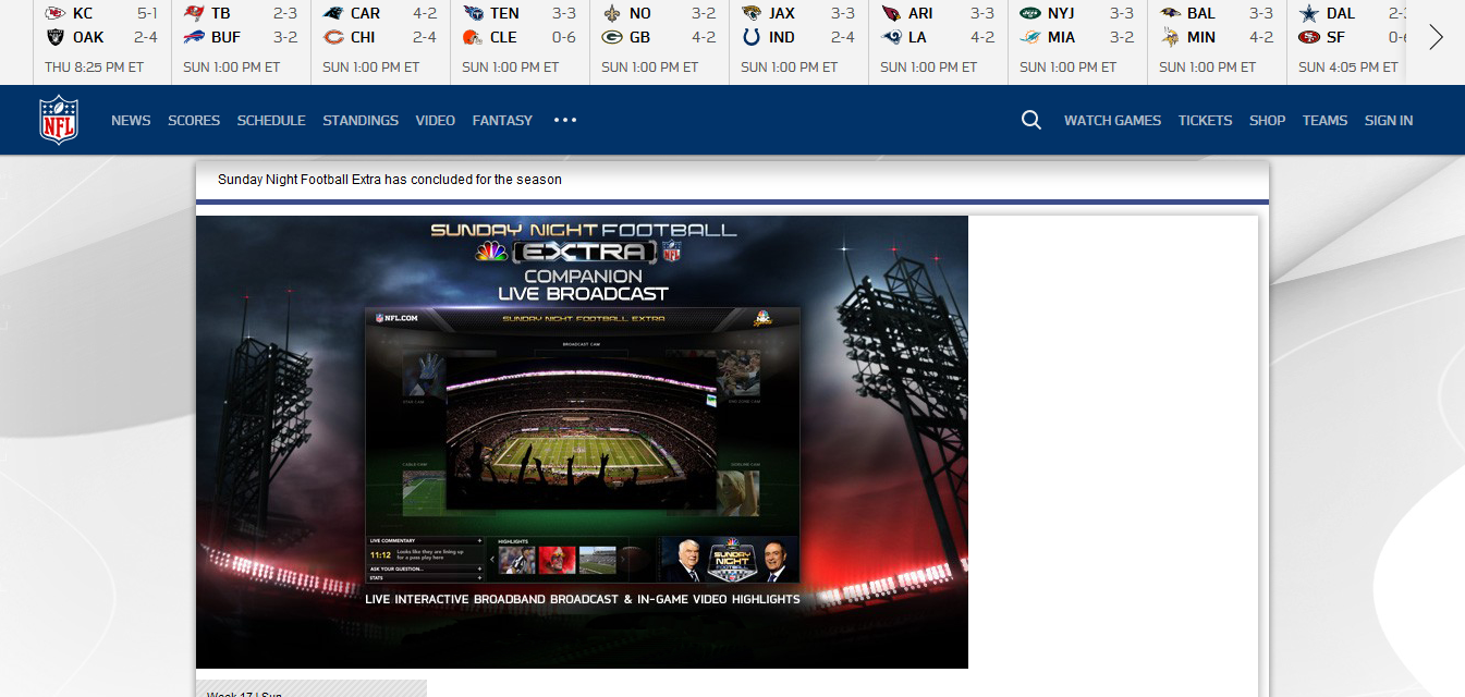 nfl live streaming free nbc